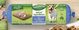 Coles Nature's Gift Deli Roll Dog Food 1.4kg offer
