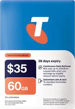 Coles Telstra $35 SIM Kit offer