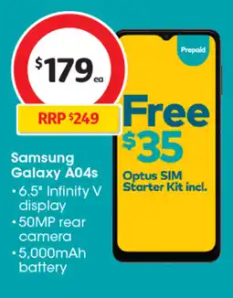Samsung Galaxy Ã04s