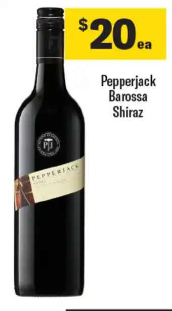 Coles Pepperjack Barossa Shiraz offer