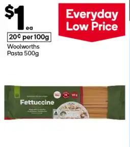 Woolworths Woolworths Pasta 500g offer