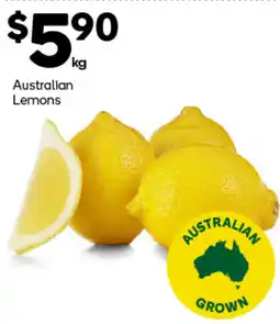 Woolworths Australian Lemons offer
