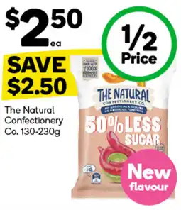 Woolworths The Natural Confectionery Co. 130-230g offer