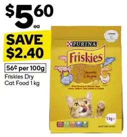 Friskies Dry Cat Food 1 kg