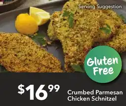 Ritchies Crumbed Parmesan Chicken Schnitzel offer