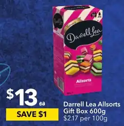 Ritchies Darrell Lea Allsorts Gift Box 600g offer