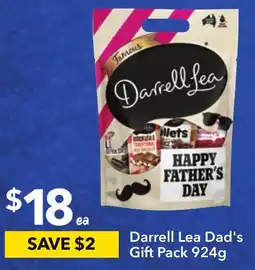 Ritchies Darrell Lea Dad's Gift Pack 924g offer