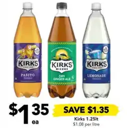 Drakes Kirks 1.25lt offer