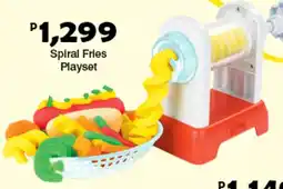 Spiral Fries Playset