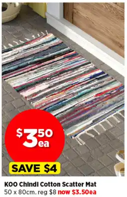 Spotlight KOO Chindi Cotton Scatter Mat offer