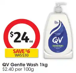 Coles QV Gentle Wash offer