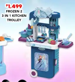Frozen 2 3 in 1 Kitchen Trolley