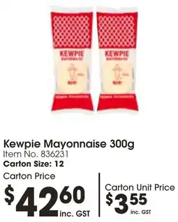C-Store Distribution Kewpie Mayonnaise offer