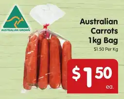 Spar Australian Carrots offer