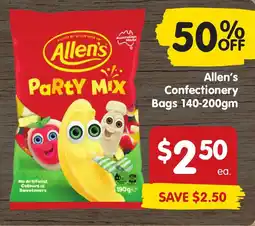 Spar Allen's Confectionery Bags offer