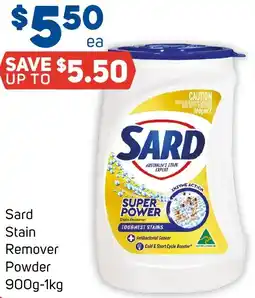 Foodland Sard Stain Remover Powder offer