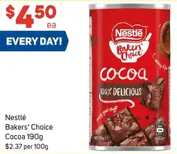 Foodland Nestlé Bakers' Choice Cocoa offer