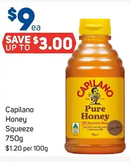 Foodland Capilano Honey Squeeze offer