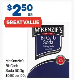 Foodland McKenzie's Bi-Carb Soda offer