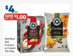 Foodland Red Rock Deli Crackers or Crostini offer