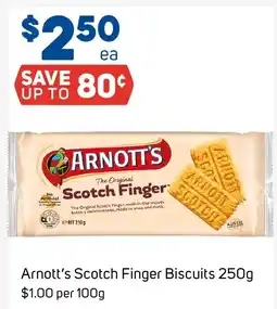 Foodland Arnott's Scotch Finger Biscuits offer
