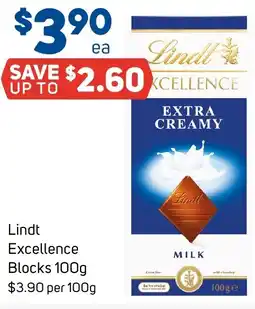 Foodland Lindt Excellence Blocks offer