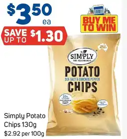 Foodland Simply Potato Chips offer