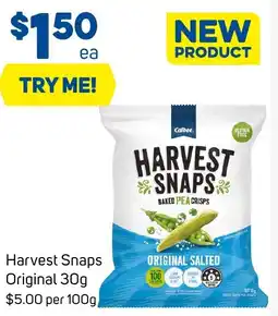 Foodland Harvest Snaps Original offer