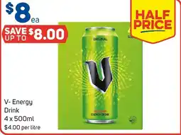 Foodland V- Energy Drink offer