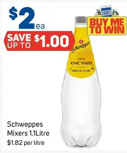 Foodland Schweppes Mixers offer