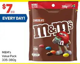 Foodland M&M's Value Pack offer