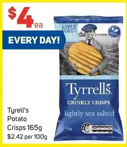 Foodland Tyrell's Potato Crisps offer