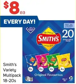 Foodland Smith's Variety Multipack offer