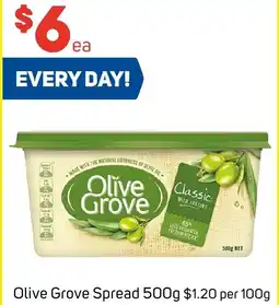 Foodland Olive Grove Spread 500g offer