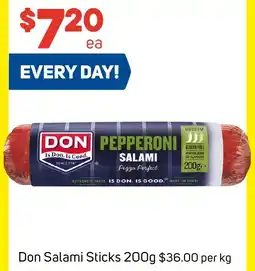 Foodland Don Salami Sticks offer