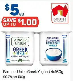 Foodland Farmers Union Greek Yoghurt offer