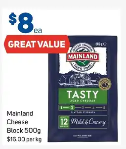 Foodland Mainland Cheese Block offer