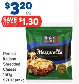 Foodland Perfect Italiano Shredded Cheese offer