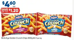 Foodland Birds Eye Golden Crunch Chips offer
