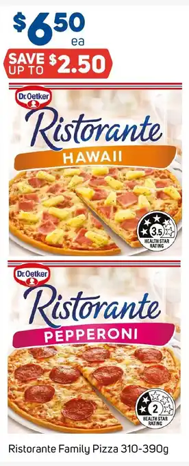 Foodland Ristorante Family Pizza offer