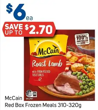 Foodland McCain Red Box Frozen Meals offer