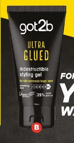 Foodland Got2b Glued Hair Gel offer