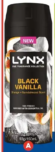 Foodland Lynx Deodorant offer