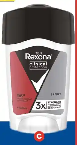 Foodland Rexona Clinical Protection Cream Deodorant offer