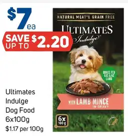 Foodland Ultimates Indulge Dog Food offer