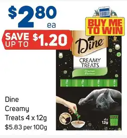 Foodland Dine Creamy Treats offer