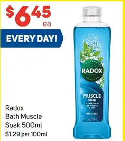 Foodland Radox Bath Muscle Soak offer