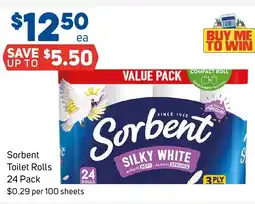 Foodland Sorbent Toilet Rolls offer