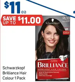 Foodland Schwarzkopf Brilliance Hair Colour offer