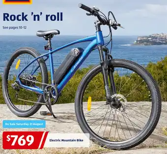 ALDI Electric Mountain Bike offer